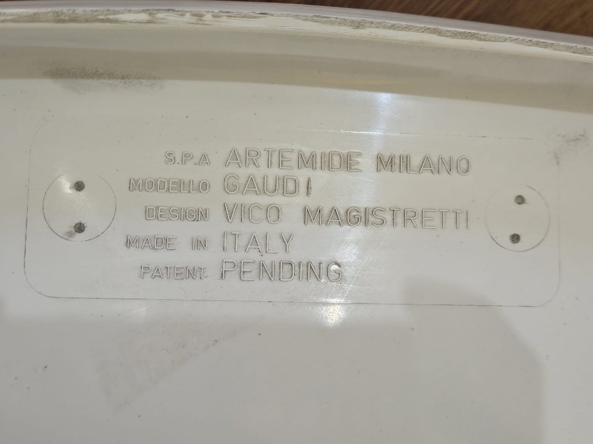 Coppia di sedie "Gaudì" di Vico Magistretti per Artemide – Anni '70-photo-2