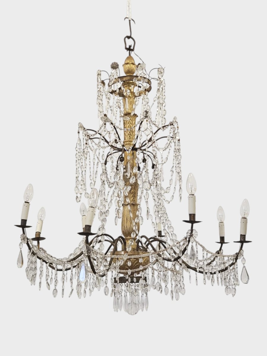 Lampadario di origine Genovese. - Fine XVIII Sec.