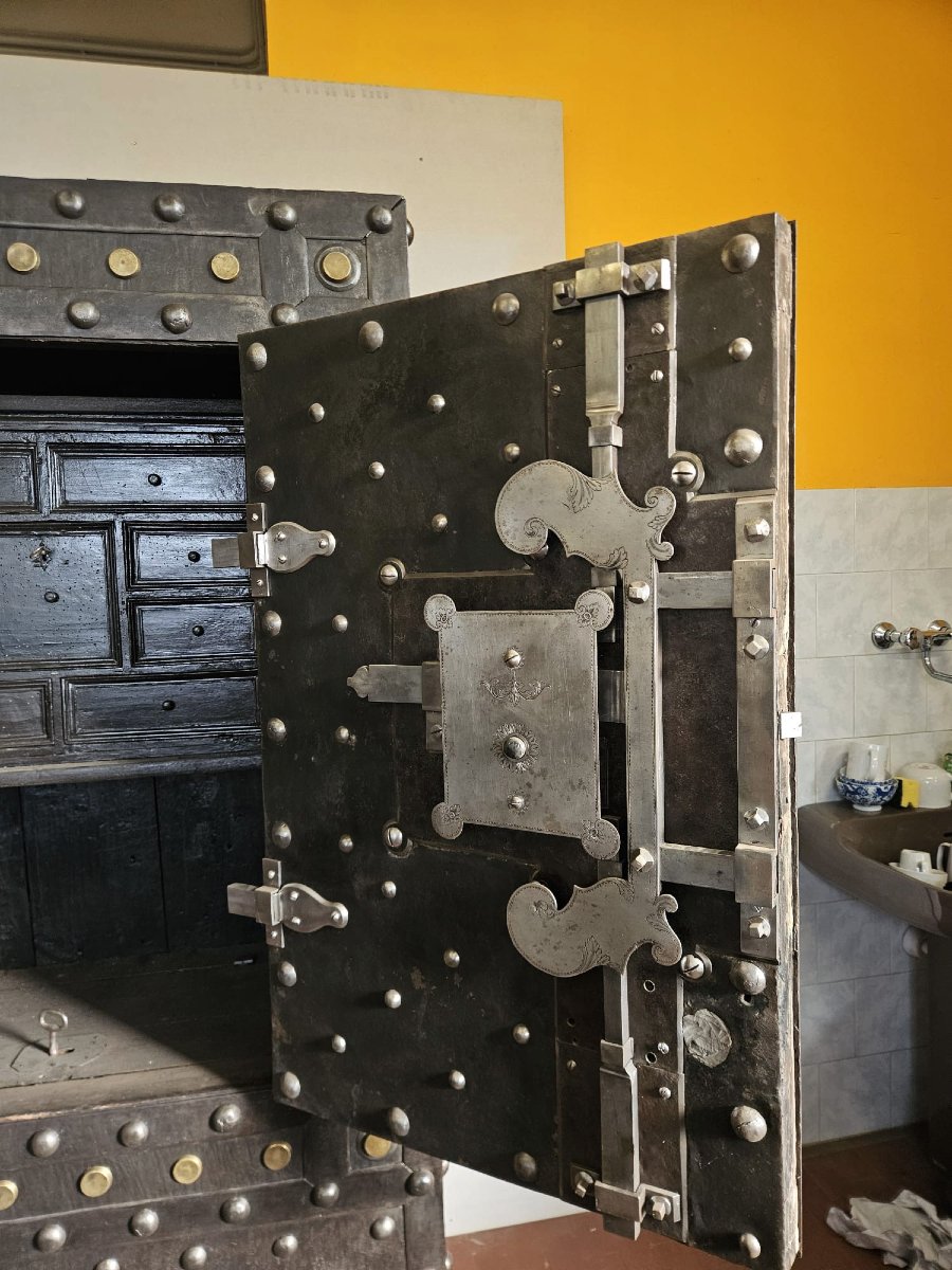 Cassaforte lombarda borchiata – Primi anni del XIX secolo.-photo-4