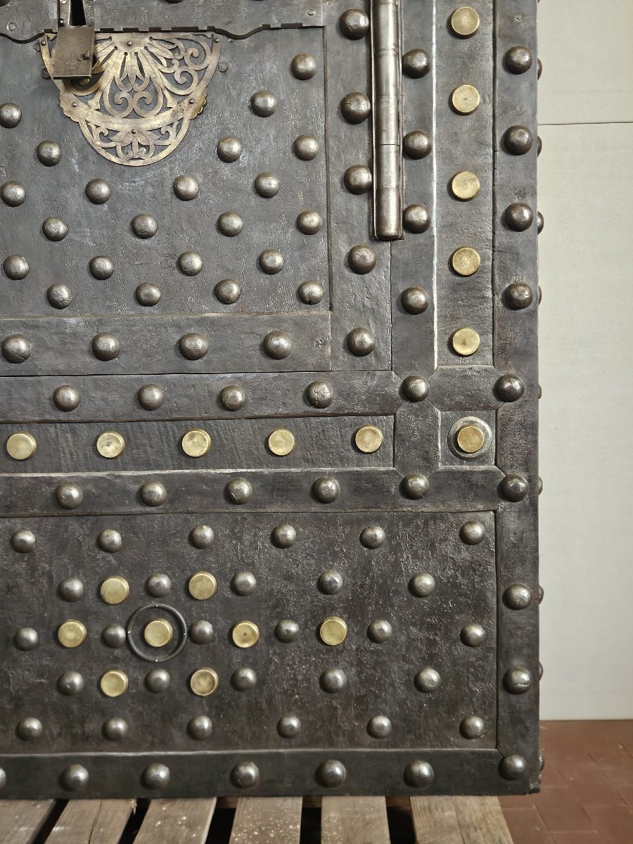 Cassaforte lombarda borchiata – Primi anni del XIX secolo.-photo-5
