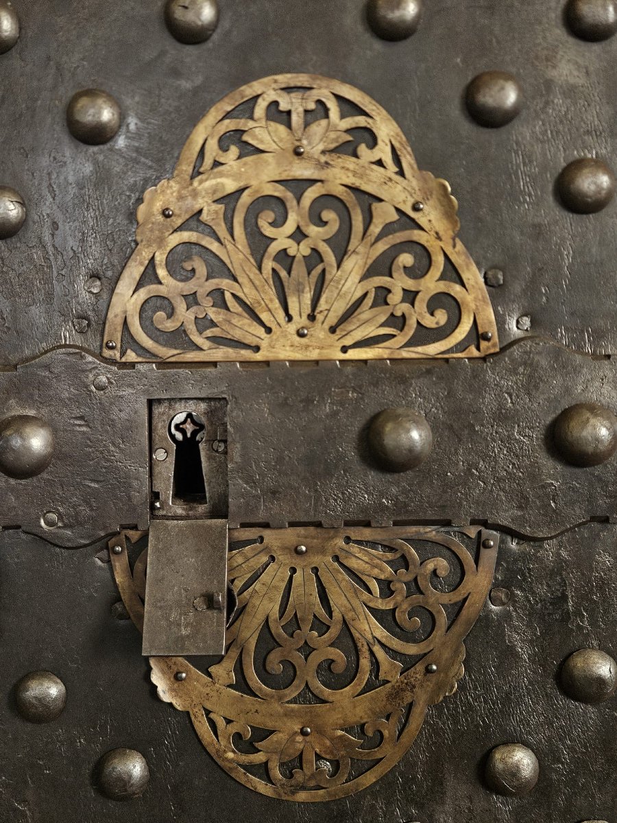 Cassaforte lombarda borchiata – Primi anni del XIX secolo.-photo-8