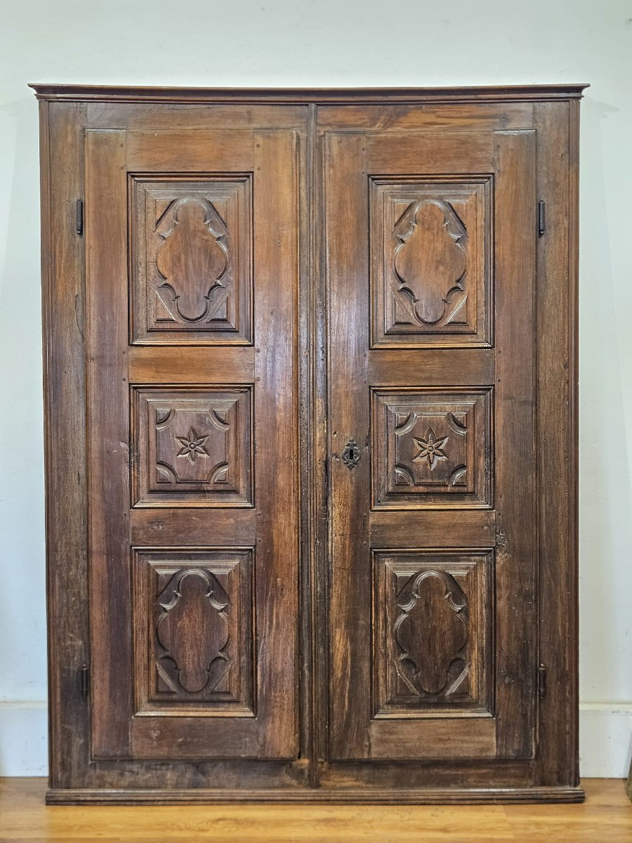 Placard piemontese in noce – XVII secolo-photo-4