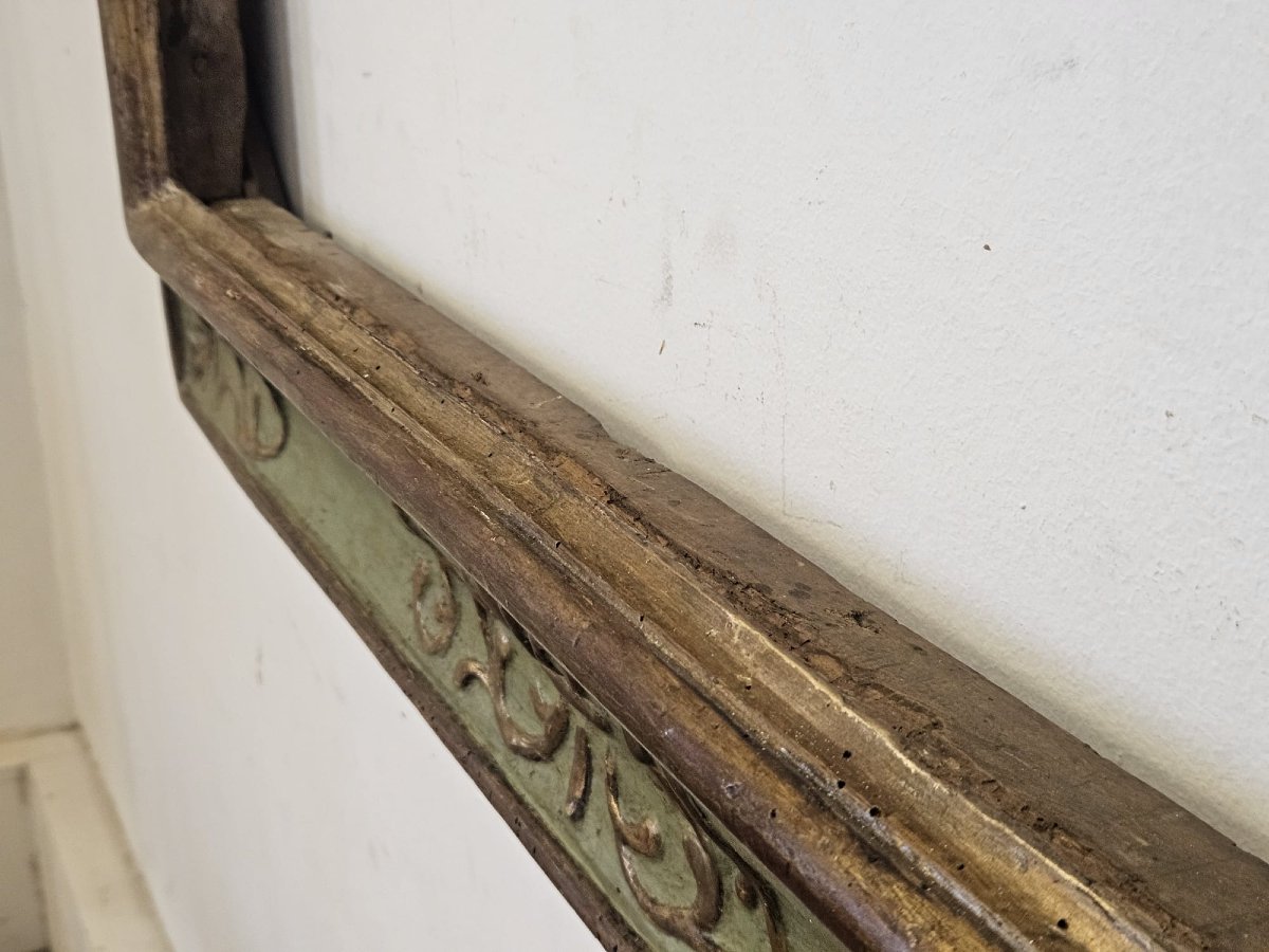 Cornice italiana laccata e dorata – Fine XVII secolo / Inizio XVIII secolo-photo-2