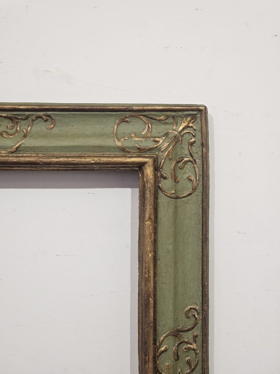 Cornice italiana laccata e dorata – Fine XVII secolo / Inizio XVIII secolo-photo-3