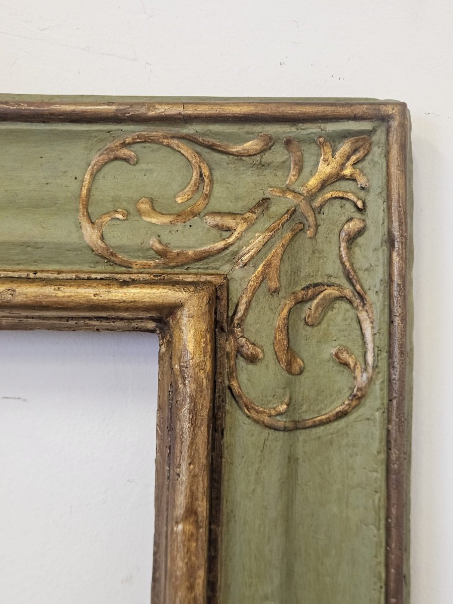 Cornice italiana laccata e dorata – Fine XVII secolo / Inizio XVIII secolo-photo-2