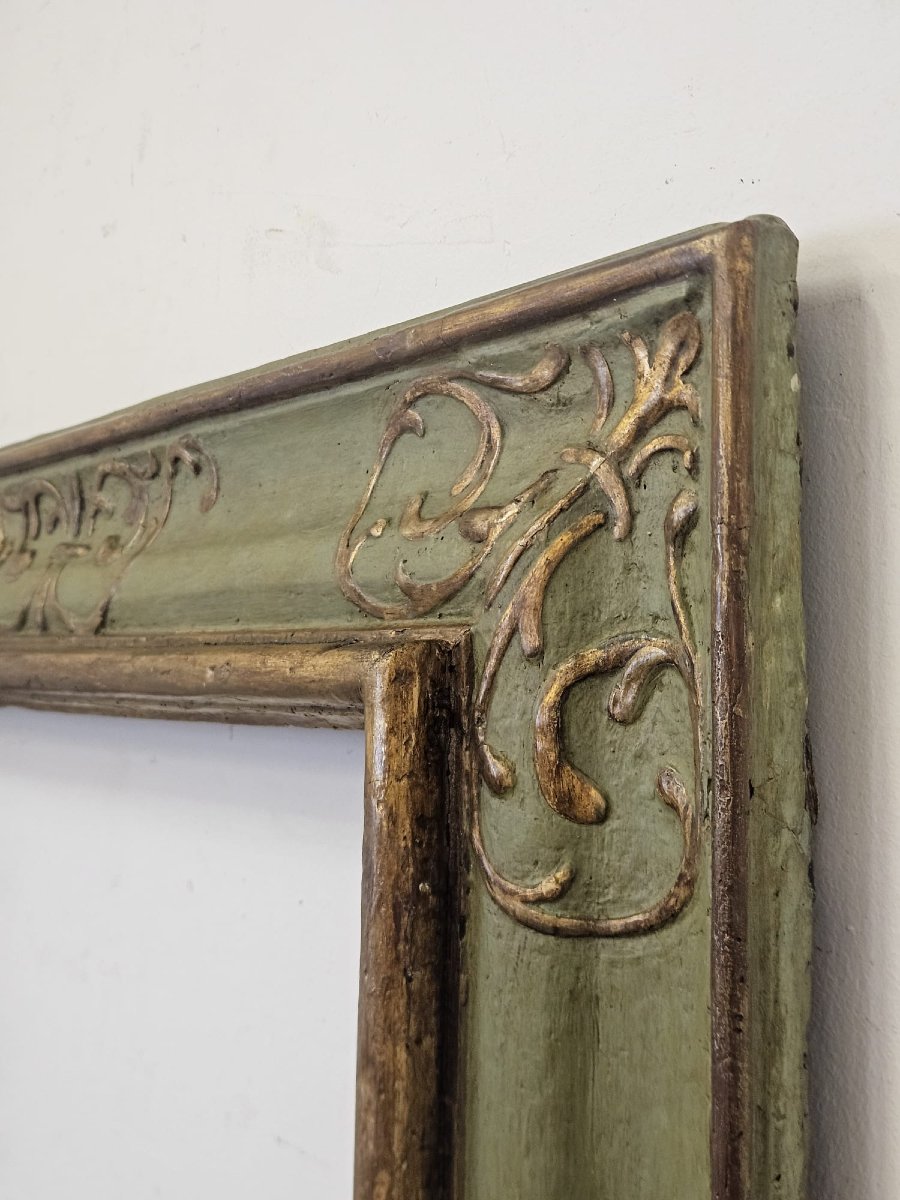 Cornice italiana laccata e dorata – Fine XVII secolo / Inizio XVIII secolo-photo-3