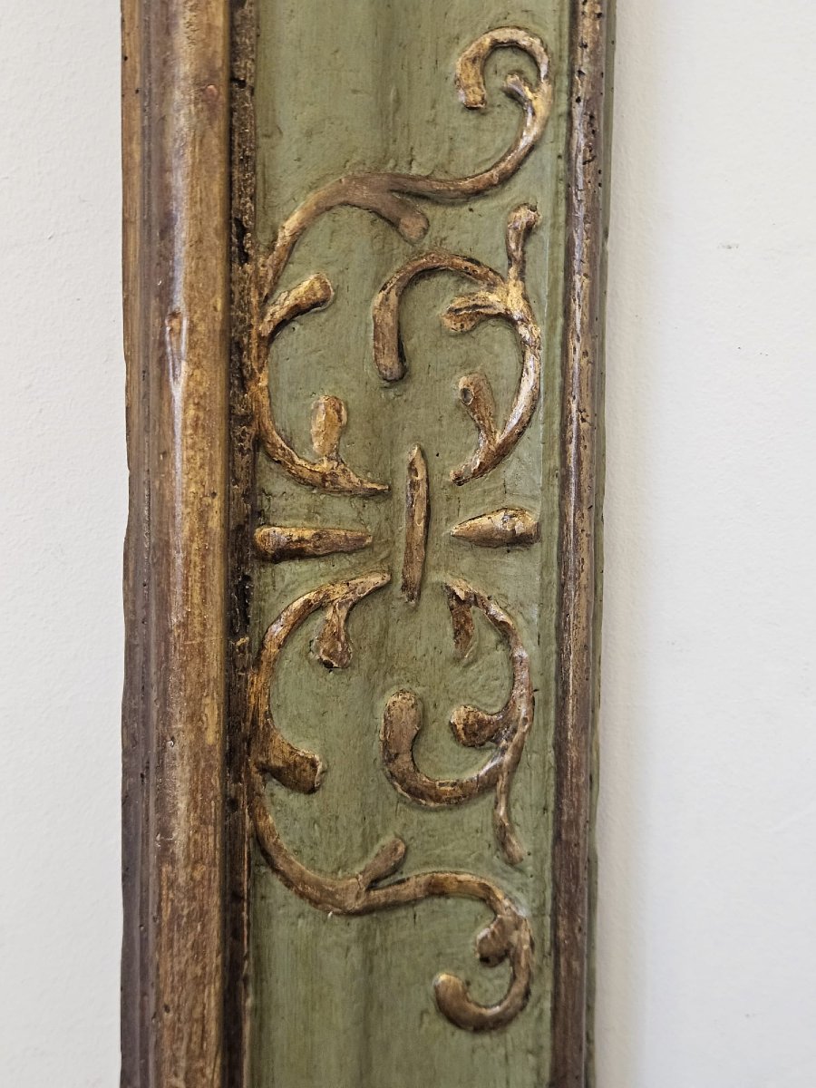 Cornice italiana laccata e dorata – Fine XVII secolo / Inizio XVIII secolo-photo-5