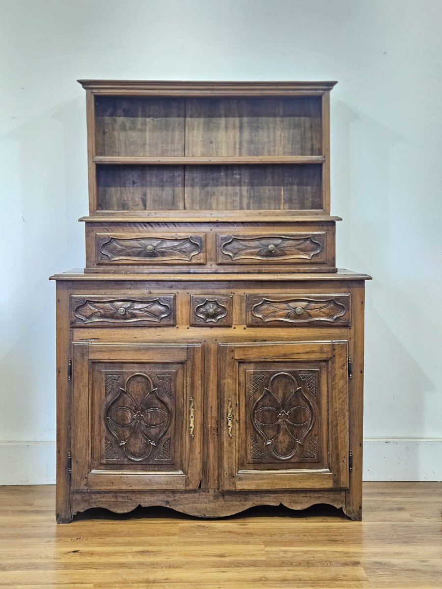 Credenza piemontese in noce – Primi XIX secolo-photo-2