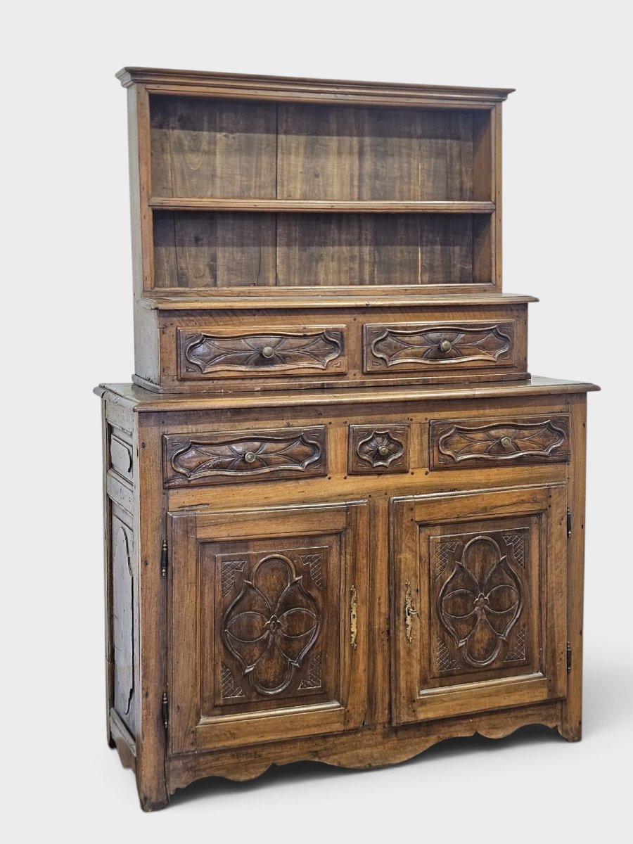 Credenza piemontese in noce – Primi XIX secolo