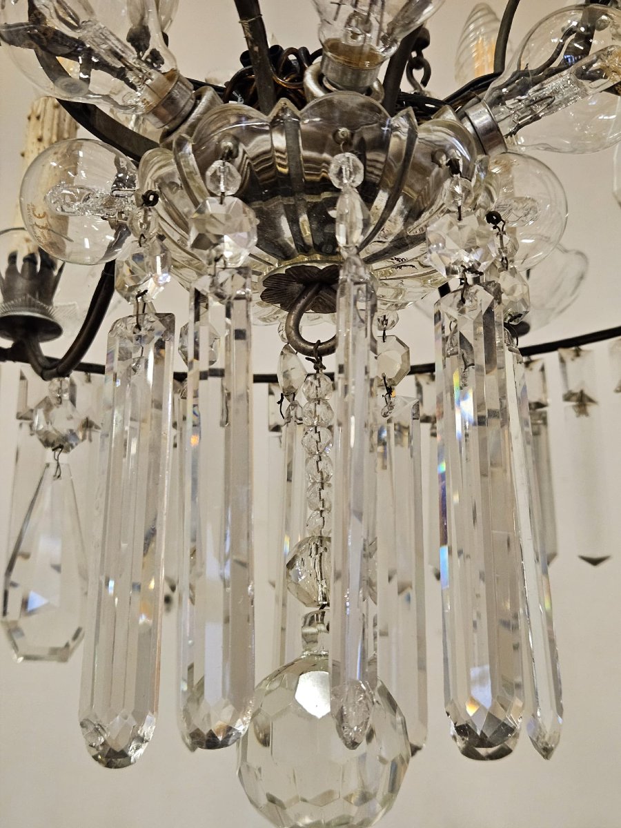 Lampadario in cristallo – Anni ’40-photo-5