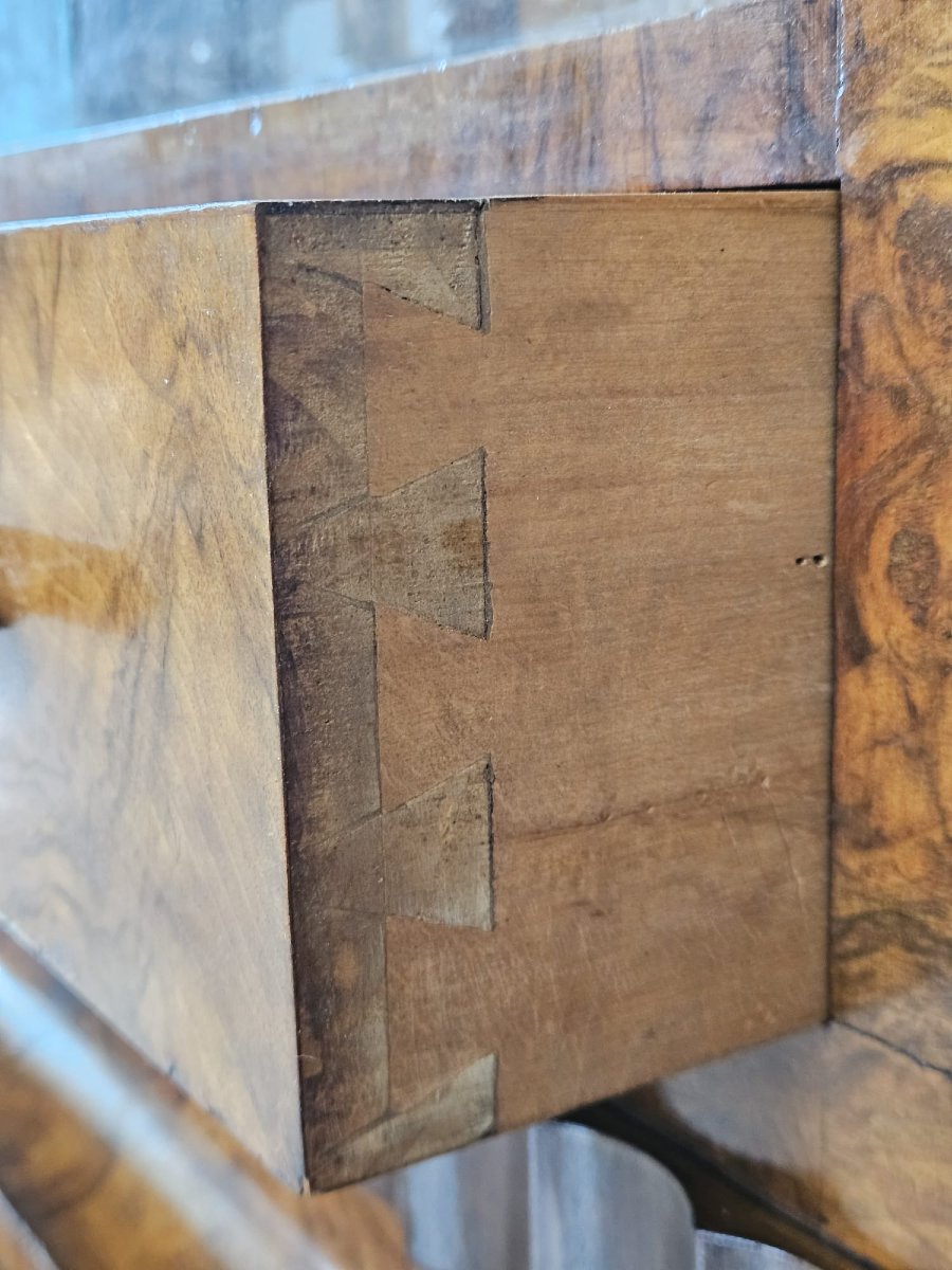 Credenza Art Déco in radica di noce – Prima metà del XX secolo-photo-3