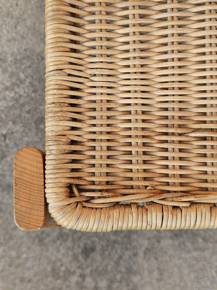 Set di 6 sedie Luciano Bertoncini per Bellato – Design italiano anni '70-photo-2