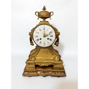 Orologio in bronzo dorato - Seconda metà XIX Sec.