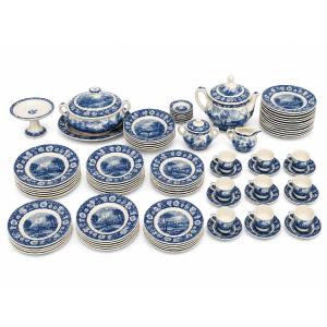 Servizio da tavola “Thames River Scenes ” – Palissy Pottery England