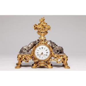 Deniere Clock. Paris, 19th Century.