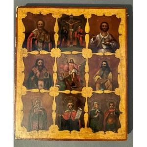 Icon. Saints. Early 19th Century. Russia.