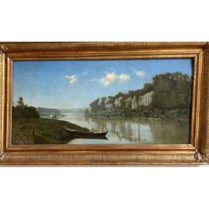 Painter Charles Felix Edouard Deshayes.
