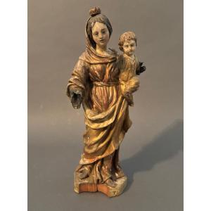 Mary With Child. 18th Century.