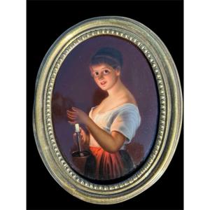 Painting, Porcelain. Germany.