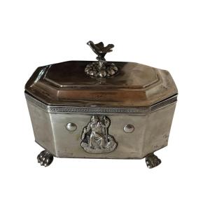 Box.  Silver, 18th Century.