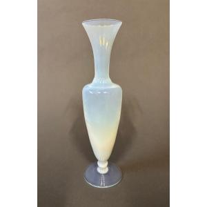 Opal Glass Vase. 1890-1910.