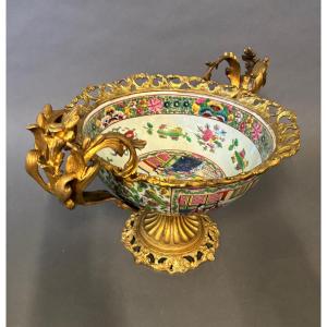Porcelain Bowl From The 19th Century. China.