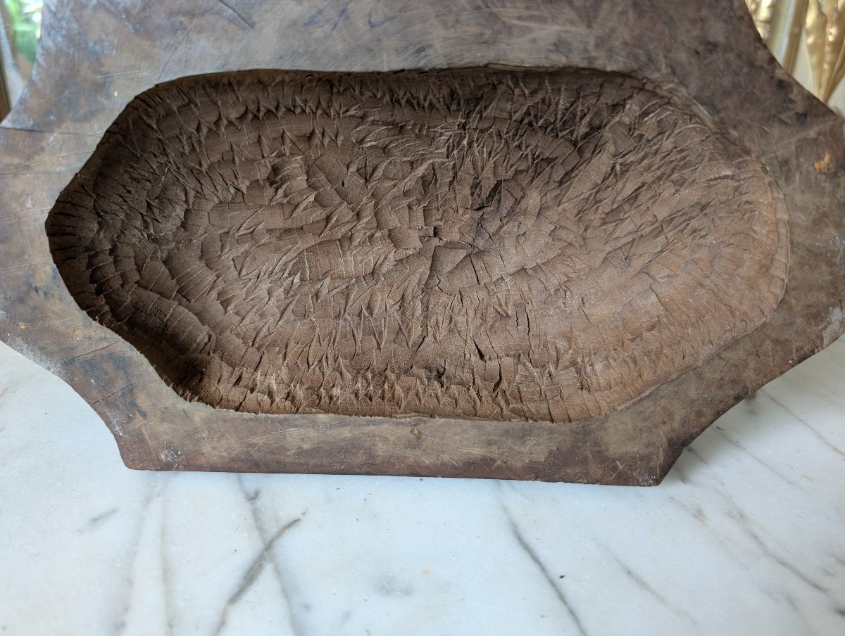 Scultura Foresta Nera – Cane San Bernardo con barile, Prima metà XX secolo-photo-1