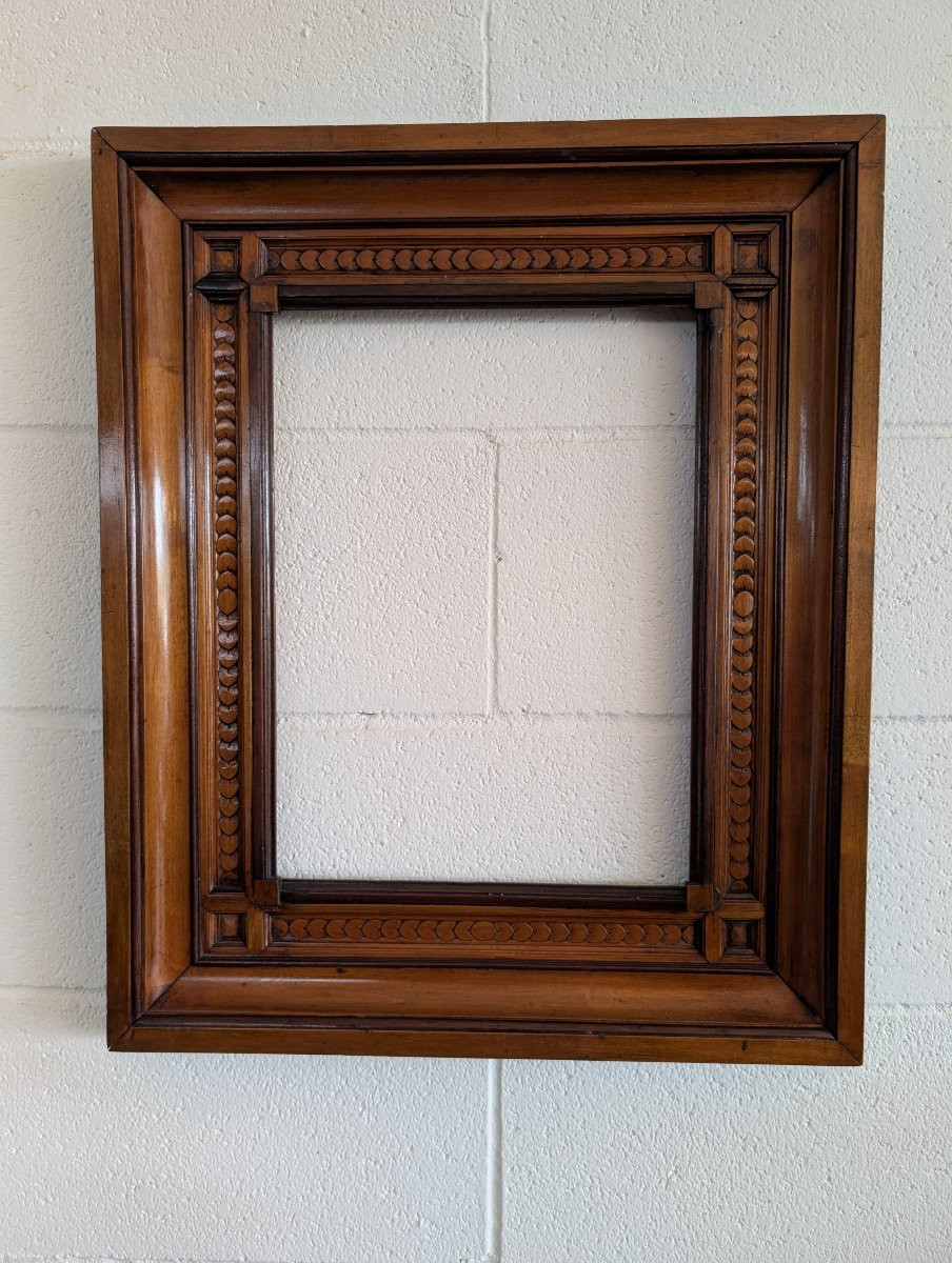 Cornice in legno di ciliegio scolpito – Stile Neorinascimentale, fine XIX secolo-photo-4