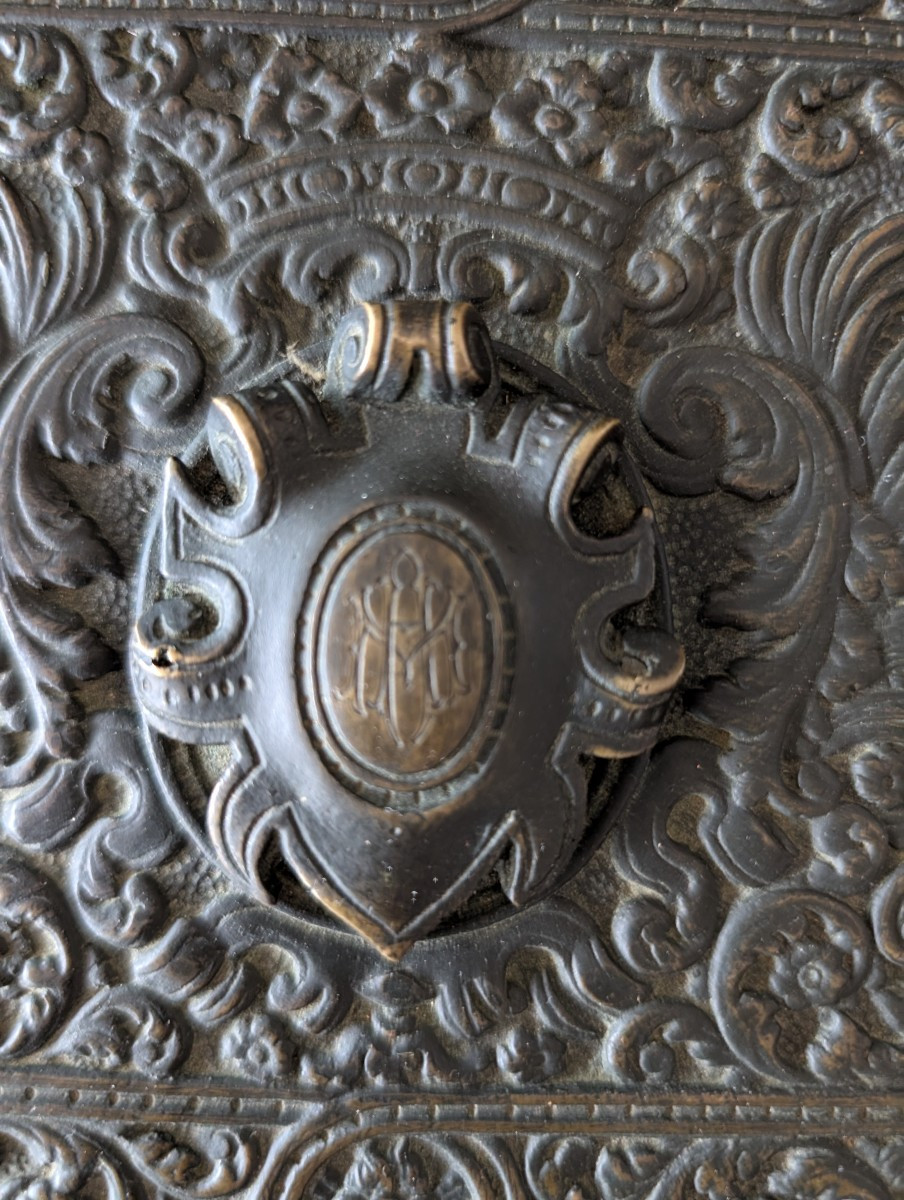 Scatola portagioie in bronzo - Stile Neorinascimentale, fine XIX secolo-photo-4