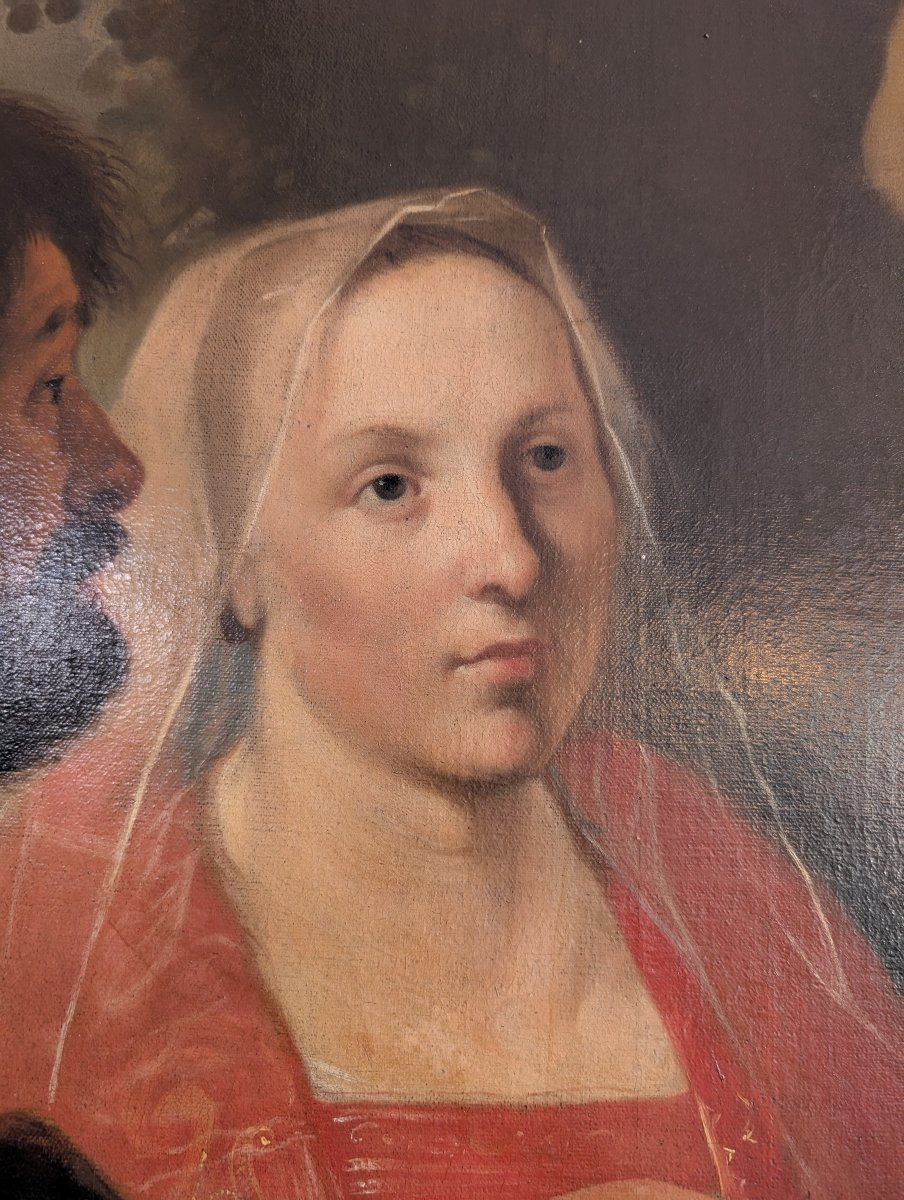 Dipinto Antico – Scuola Fiamminga del XVII secolo-photo-4