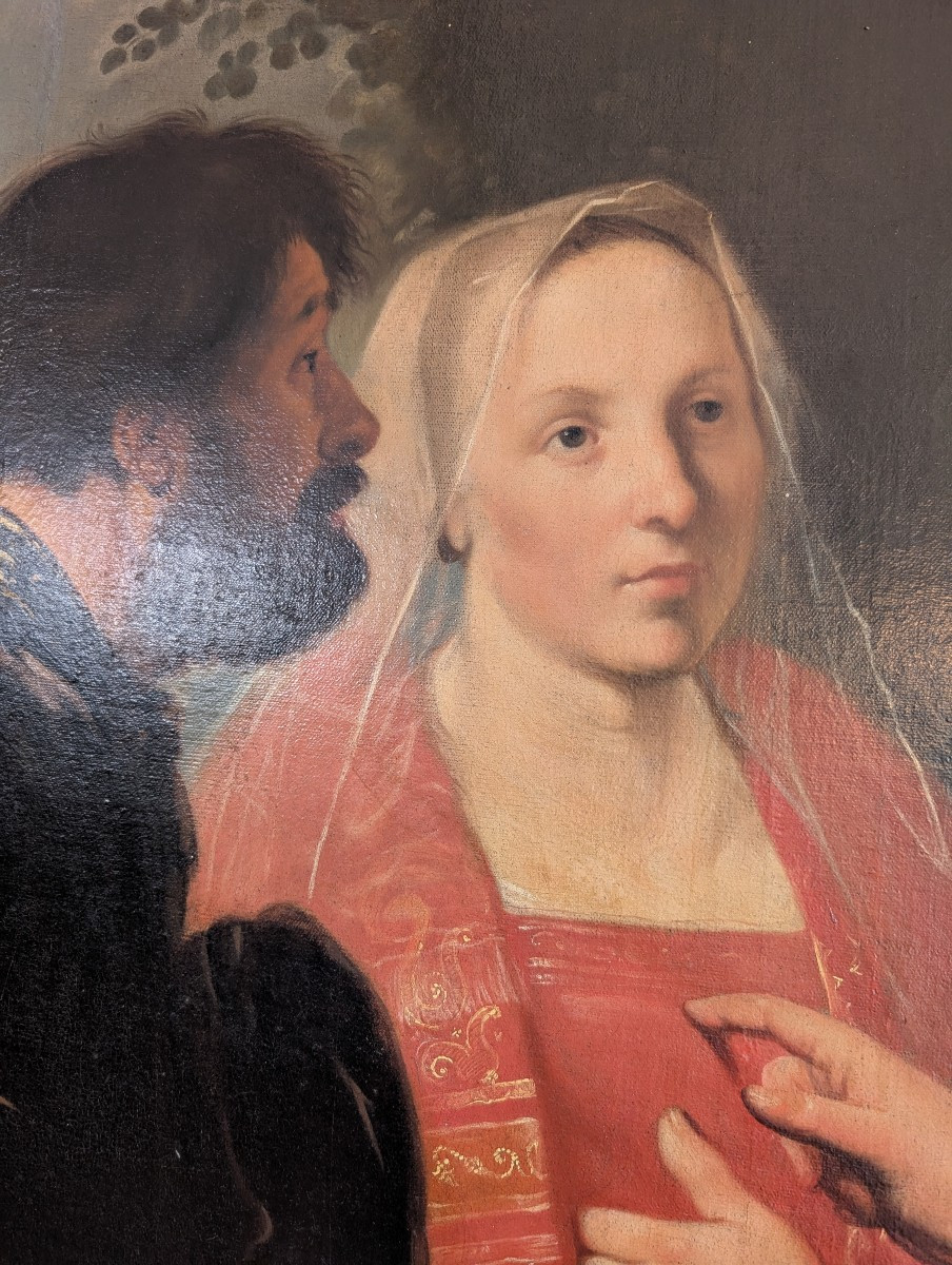 Dipinto Antico – Scuola Fiamminga del XVII secolo-photo-1