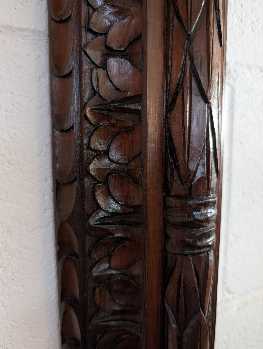 Cornice Italiana in Legno Massello Scolpito – Anni ’30-photo-3