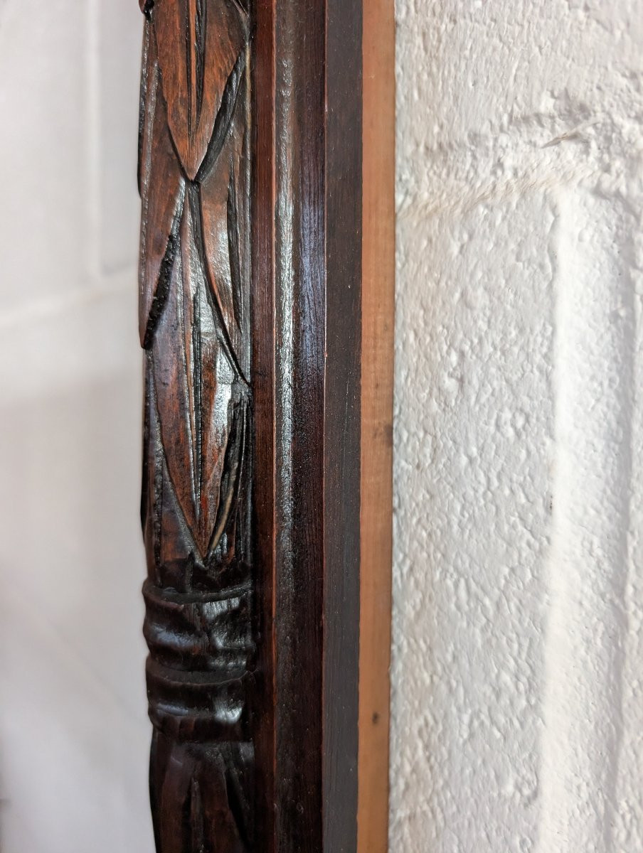 Cornice Italiana in Legno Massello Scolpito – Anni ’30-photo-4