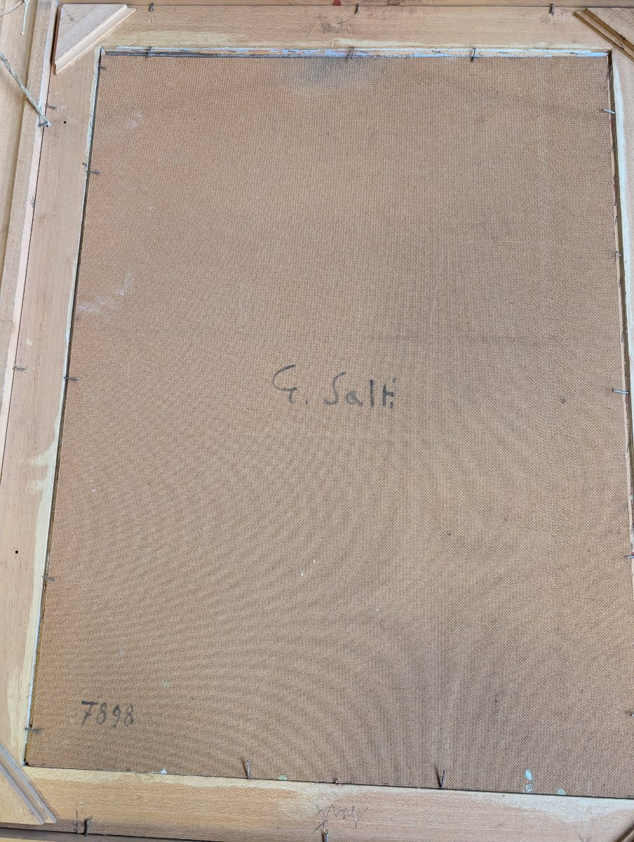 Giulio Salti (1899–1984) – Ritratto di giovane donna-photo-2