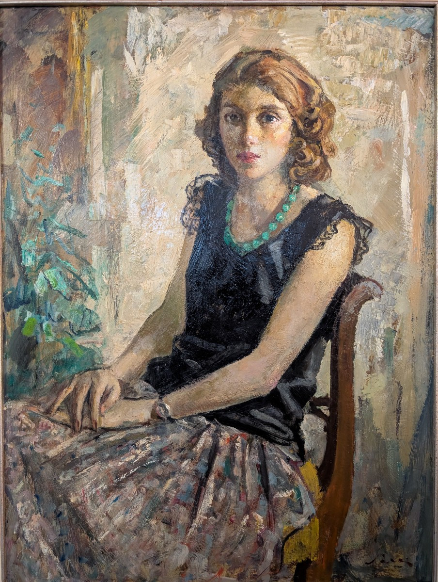 Giulio Salti (1899–1984) – Ritratto di giovane donna