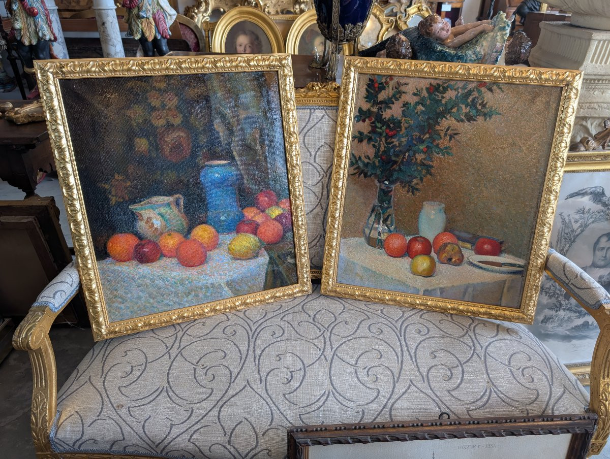  Coppia di Nature Morte – Primi anni del Novecento-photo-4