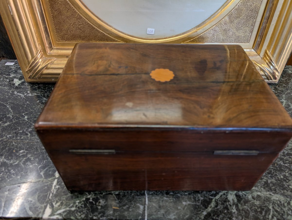 Elegante Scatola da Signora in Palissandro – XIX Secolo-photo-6