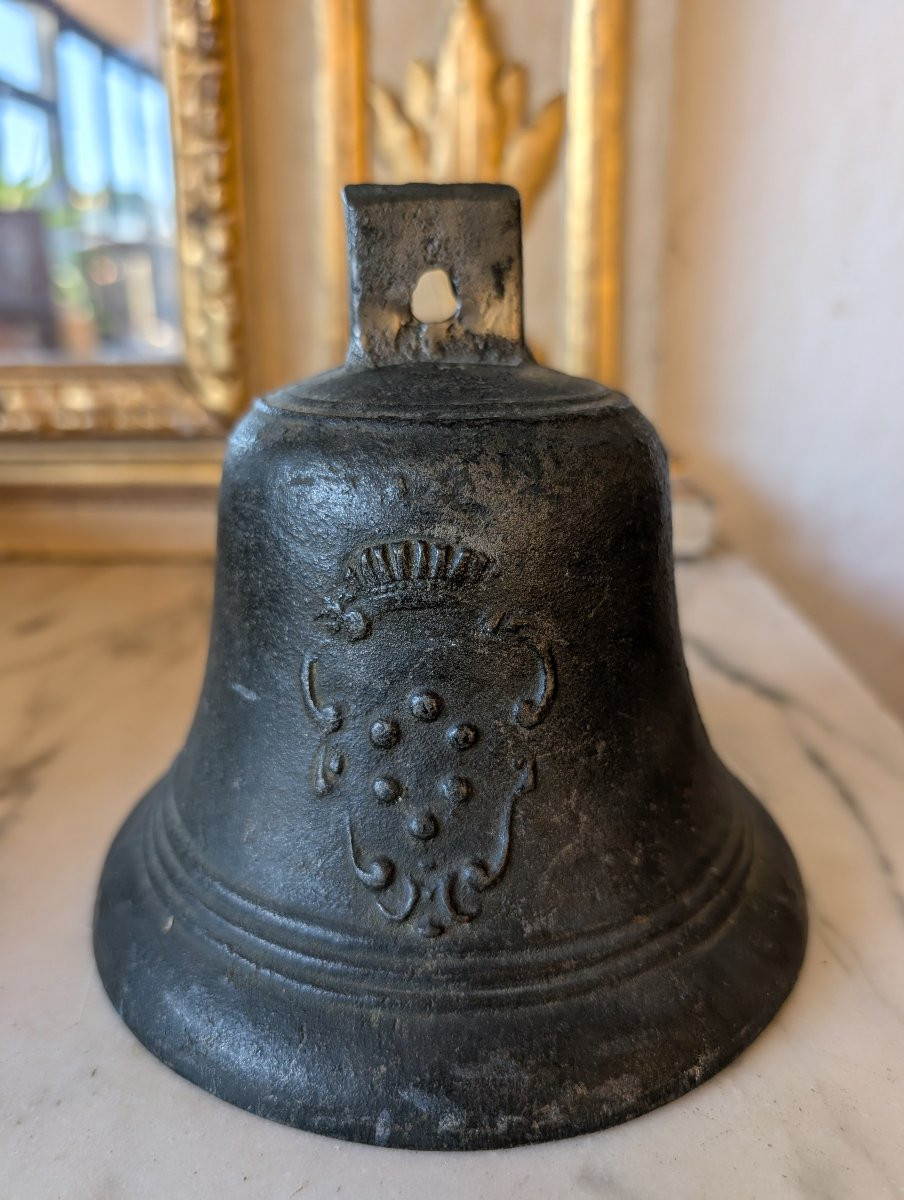 Campana in bronzo con stemma mediceo-photo-7