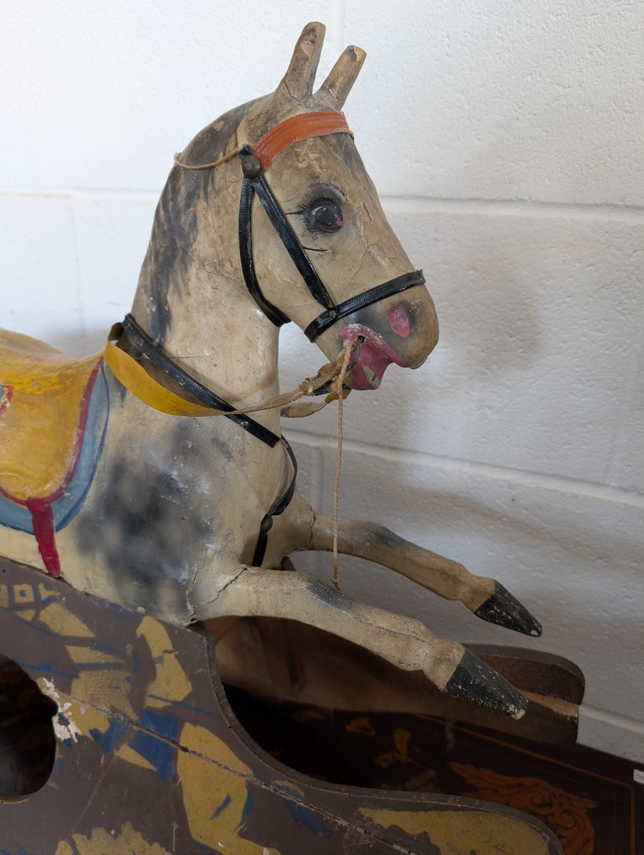 Cavallino a Dondolo per Bambini – Inizio XX Secolo-photo-4