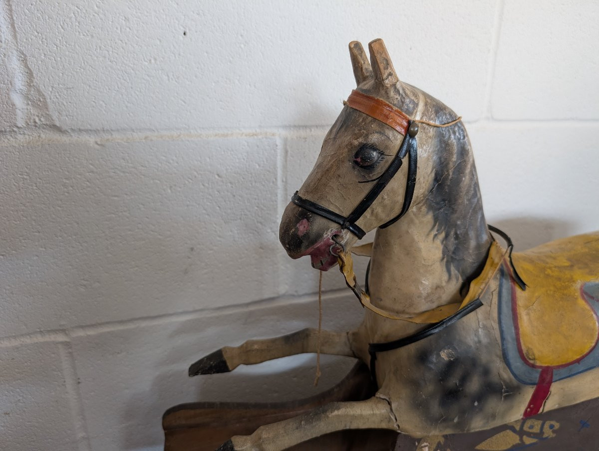 Cavallino a Dondolo per Bambini – Inizio XX Secolo-photo-4