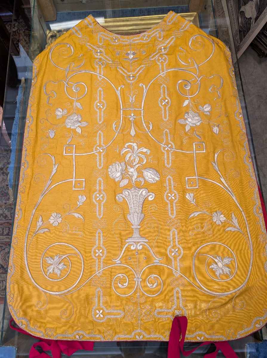 Pianeta a Decorazione Floreale – Seconda Metà dell’Ottocento