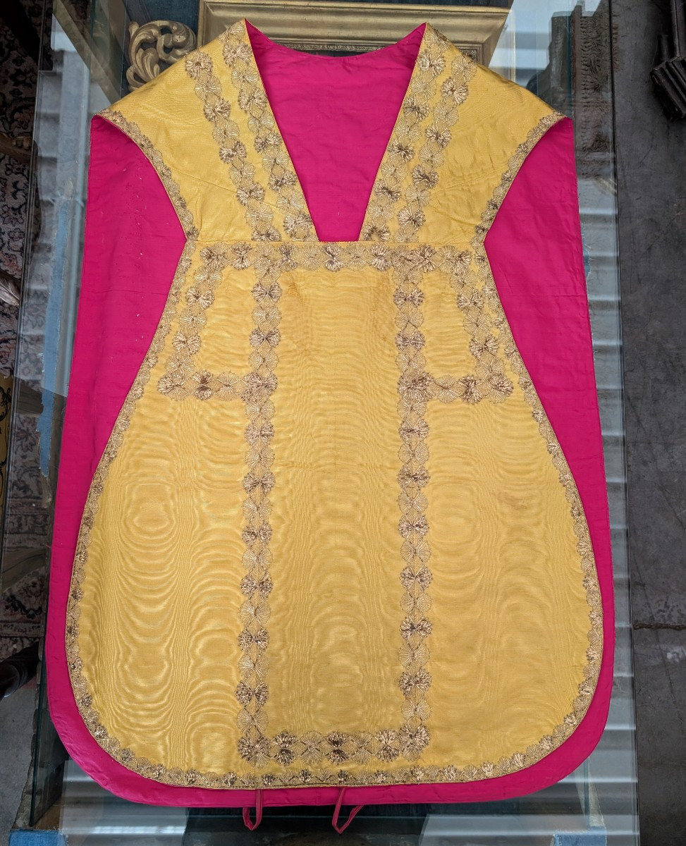 Pianeta Ecclesiastica Ricamata – Seconda metà XIX secolo-photo-2