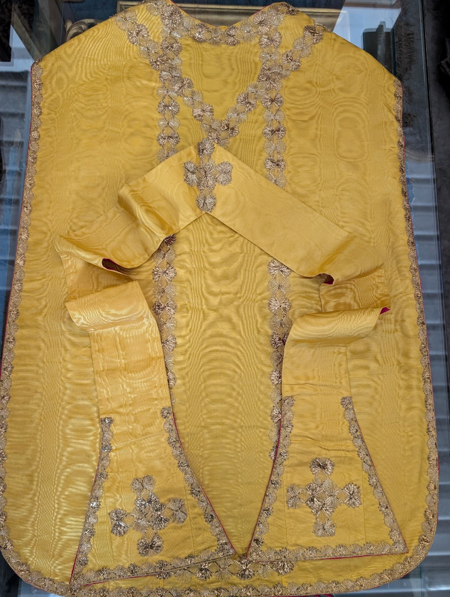 Pianeta Ecclesiastica Ricamata – Seconda metà XIX secolo-photo-3