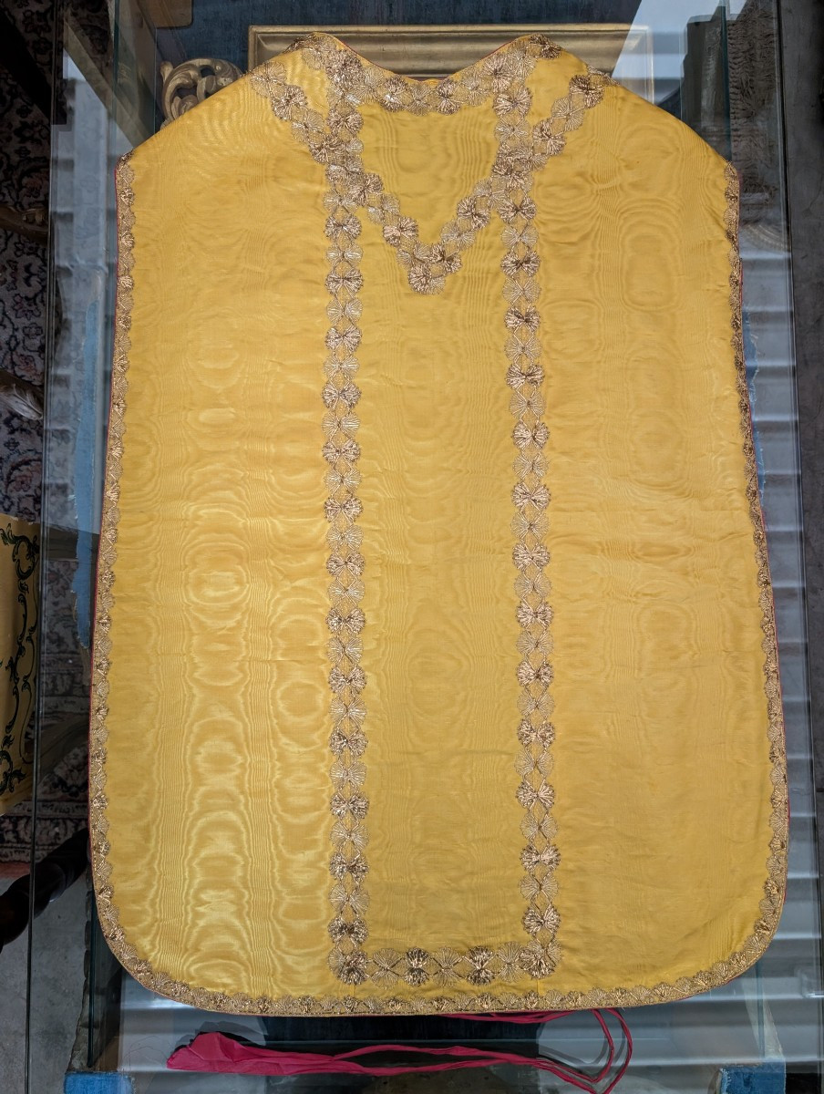 Pianeta Ecclesiastica Ricamata – Seconda metà XIX secolo-photo-4