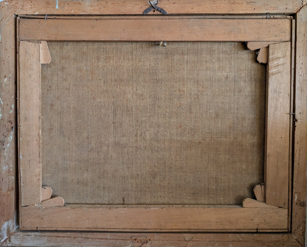 Paesaggio classico con rovine e figure-photo-4