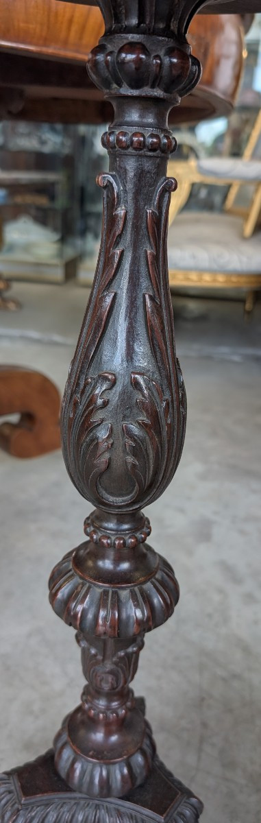 Coppia di tavolini neorinascimentali – Seconda metà del XIX secolo-photo-1