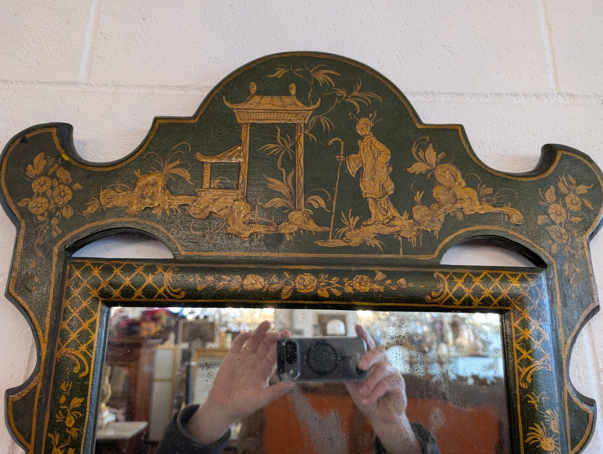 Specchiera decorata a cineserie – Prima metà del Novecento-photo-2