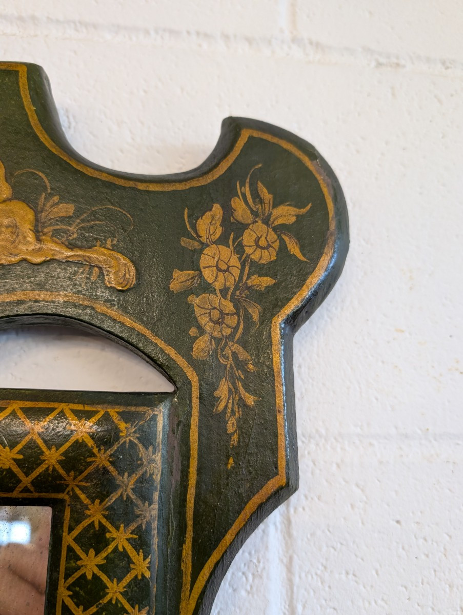 Specchiera decorata a cineserie – Prima metà del Novecento-photo-1