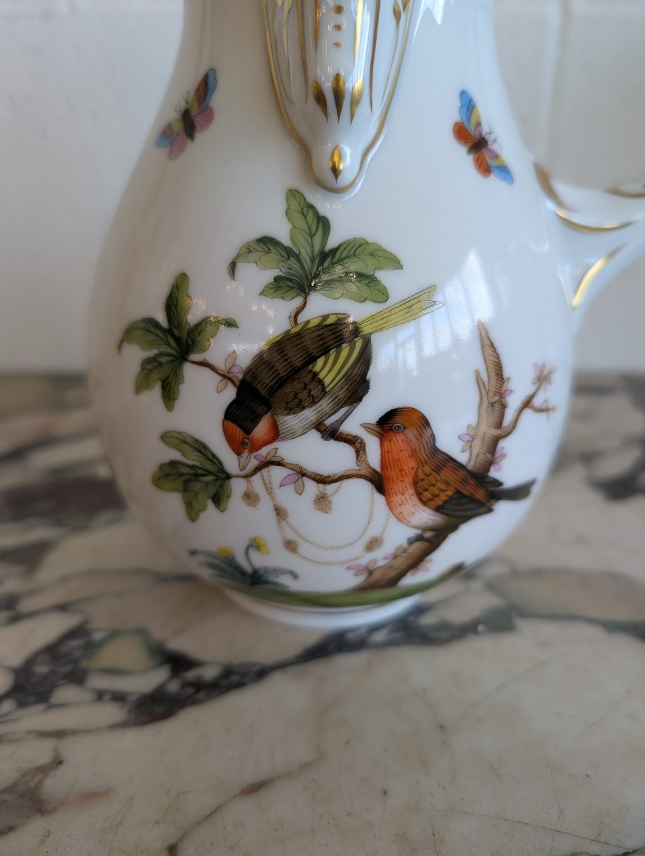 Cioccolatiera in porcellana dipinta a mano – Manifattura Herend-photo-2