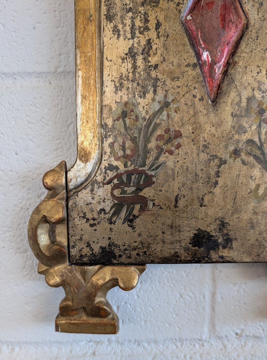 Elemento ligneo dorato da altare – XVIII secolo-photo-2